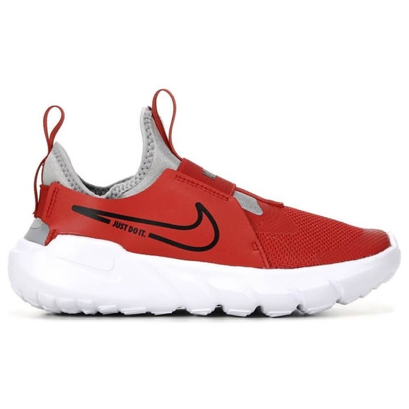 BRAND NEW boy girl youth nike Nike flex runner red slip on shoes size 2Y - Picture 4 of 8